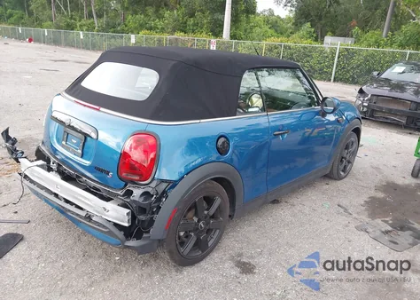2022 Mini Convertible Cooper S from USA, damaged, VIN WMW43DL06N3P19784